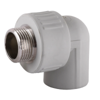 Кутник 90 зовнішня різьба Vsplast PPR ф20х1/2 ** 1010