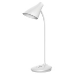 LED лампа настільна LEBRON L-TL-L-48, 4W, 4100K, Li-ion 1200mAh, біла, USB