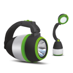 LED ліхтар мультифункціональний акумуляторний LEBRON L-HL-635, ABS, 5W, 1500mAh Li-Ion, USB