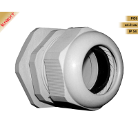 Кабельний ввід (сальник) PG9 Ø4-8мм IP54. ЕНЕКСТ
