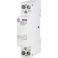 Контактор модульний 20А 1модуль 1НВ+1НЗ RD 20-11 24V AC/DCІ(1 НормальноВідкритих+1 НормальноЗакритих контакти)