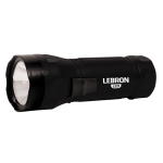 LED ліхтар ручний акумуляторний LEBRON L-HL-10, ABS, чорний, 1W, 250mAh